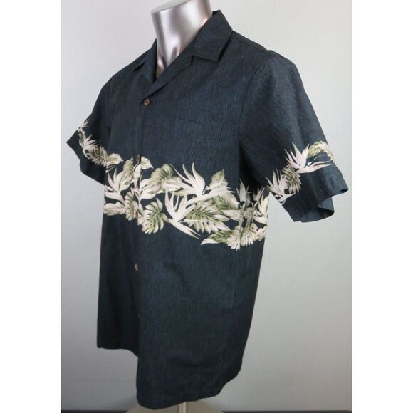 Mens RJC Hawaiian‎ Shirt Size M Short Sleeve Button Down Shirt Multicolor 154 - Picture 3 of 6
